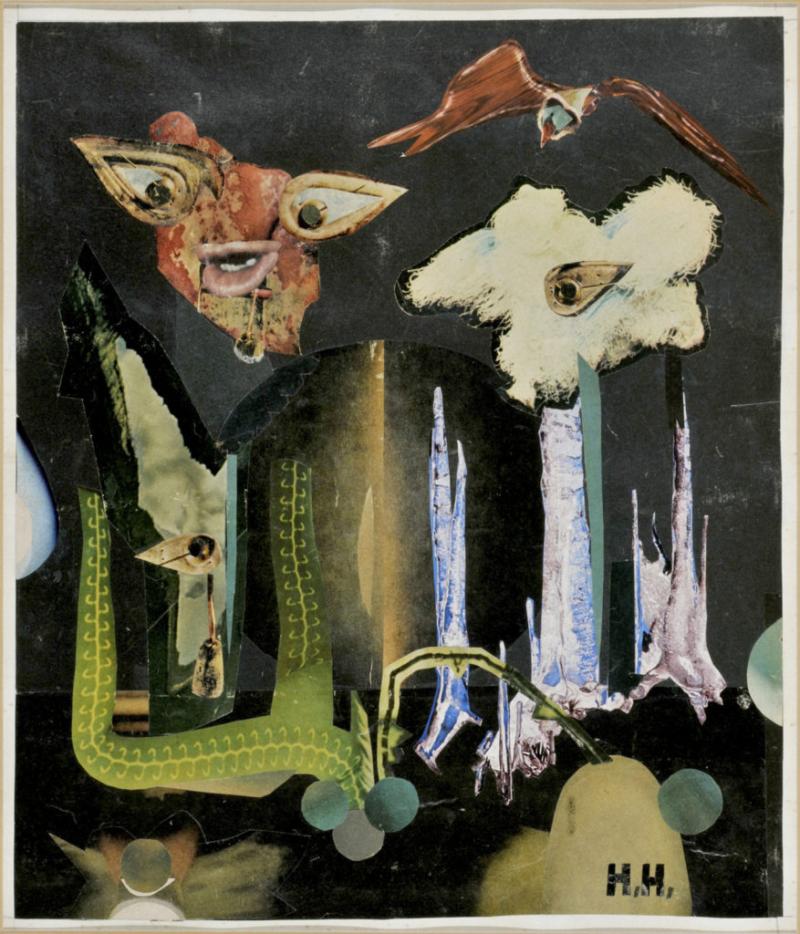 Hannah Höch Fetische 1970 Museum Friedenstein Gotha © VG Bild-Kunst, Bonn 2022