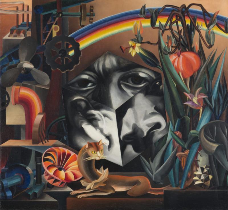 Hannah Höch Kubus (oder: vom Menschen aus) 1926 Berlinische Galerie – Landesmuseum für Moderne Kunst, Fotografie und Architektur Foto: Kai-Annett Becker/Berlinische Galerie © VG Bild-Kunst, Bonn 2022