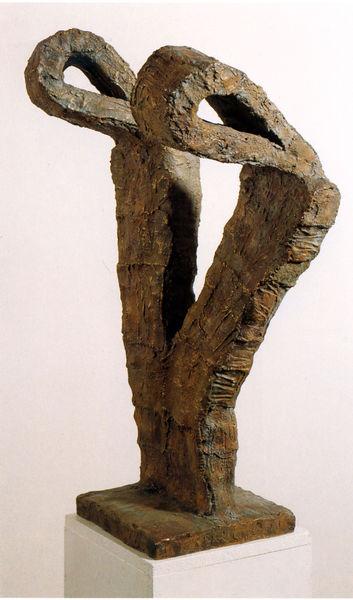 Bernhard Müller-Feyen (1931-2004): Ohne Titel (Archetypus) (1990) Bronzeguss (67,0 × 46,0 × 32,0 cm) Objektnr. 11449