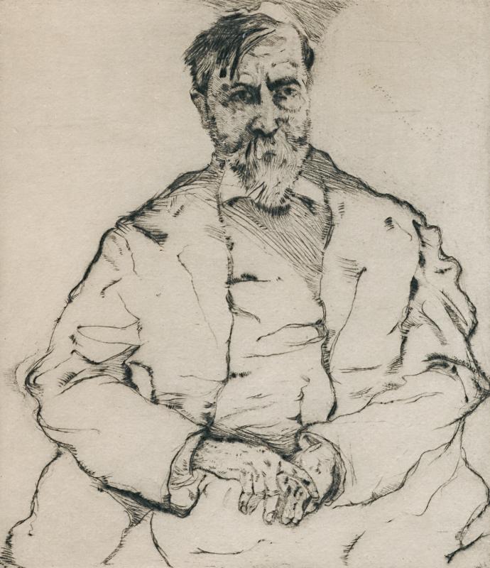 MAX OPPENHEIMER, Arthur Schnitzler (1862–1931), 1912 © Leopold Museum, Wien – Schenkung Helmut Klewan, Foto: Leopold Museum, Wien/ Manfred Thumberger