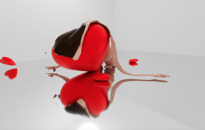 Lola Zoido: Soft Body <333, VR piece, 2020 © Lola Zoido