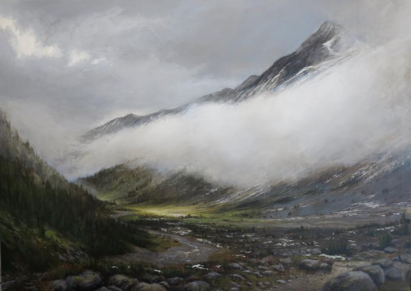 Maxwell Dunlop -Storm- 100 x 140 cm Oel_auf_leinwand_oil on canvas 2021