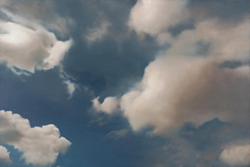 Gerhard Richter, Wolke, 1976  Öl auf Leinwand, 200 x 300cm Privatbesitz © Gerhard Richter 2022