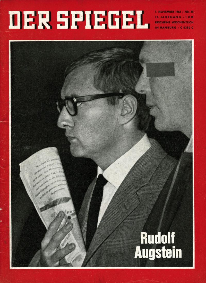 Spiegel Nr 45_1962 SPIEGEL- Affäre Verhaftung Augstein