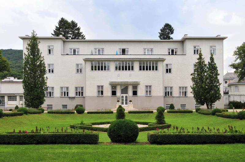 Josef Hoffmann, Sanatorium Westend, Purkersdorf, Fassade, 1905 © Wolfgang Woessner/MAK