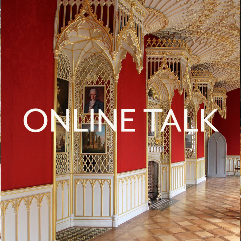 Strawberry Hill House & Garden, Interior, UK