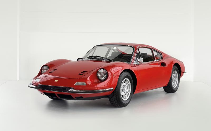 Lot 85: 1970 Dino 246 GT L-Serie, Schätzwert € 340.000 - 420.000 erzielter Preis: 50.000