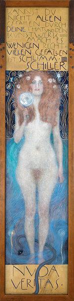 Nuda Veritas Schließen  Gustav Klimt, 1899