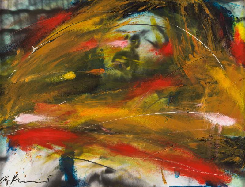 Arnulf Rainer © Galerie Reinisch