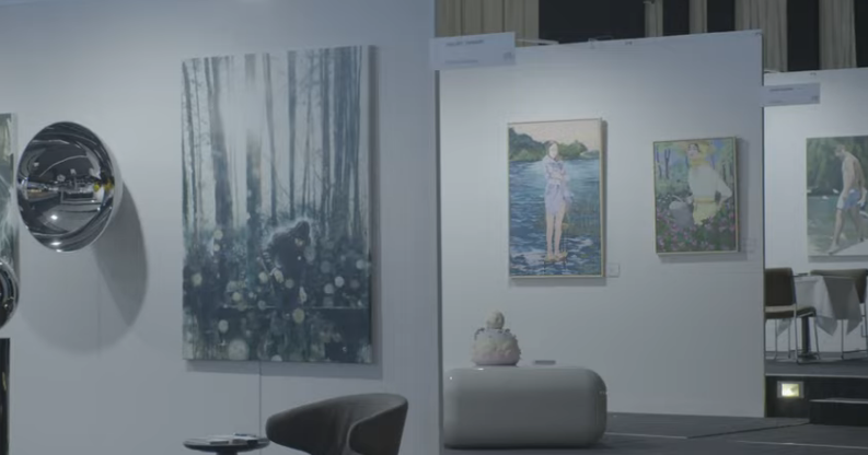 Screenshot Video Knokke Art Fair 2022, findART.cc