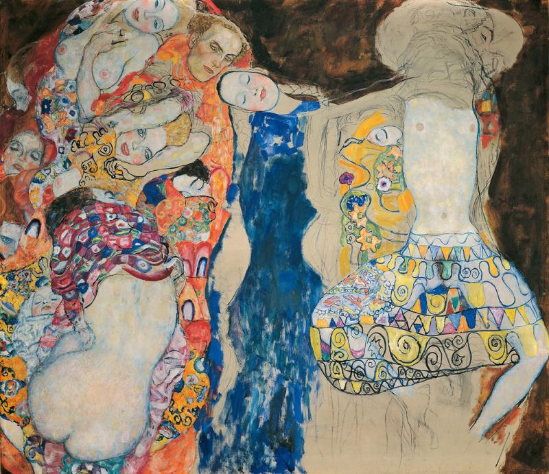 Gustav Klimt; die braut © Klimt-Foundation, Wien