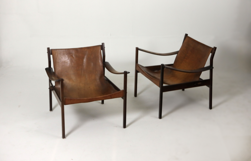 Pair of Model 720 Armchairs, 1960s by Jorge Zalszupin at Mercado Moderno. Image courtesy of Mercado Moderno