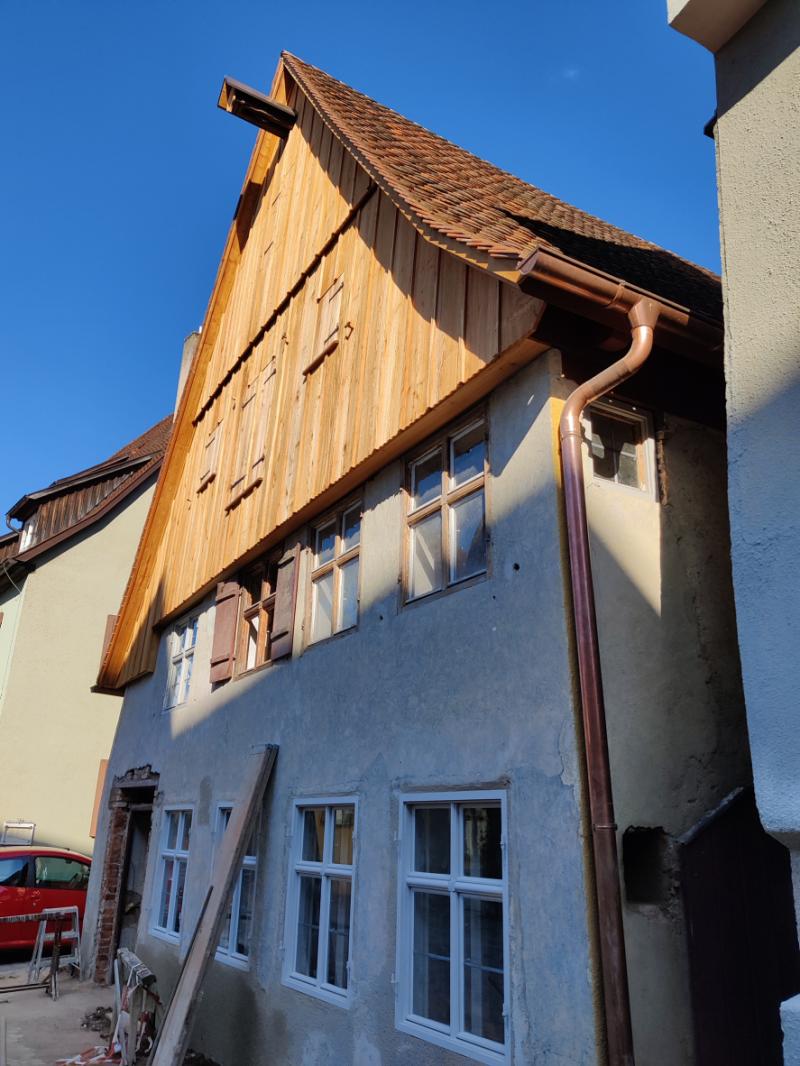 Handwerkerhaus in Dinkelsbühl * Foto: Deutsche Stiftung Denkmalschutz/Schabe