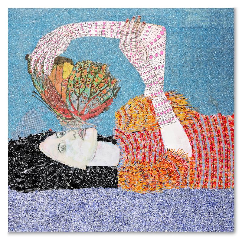 María Berrío, The Lovers 3, 2015 Estimate: HK$2.5-4.5m / US$319k-575k