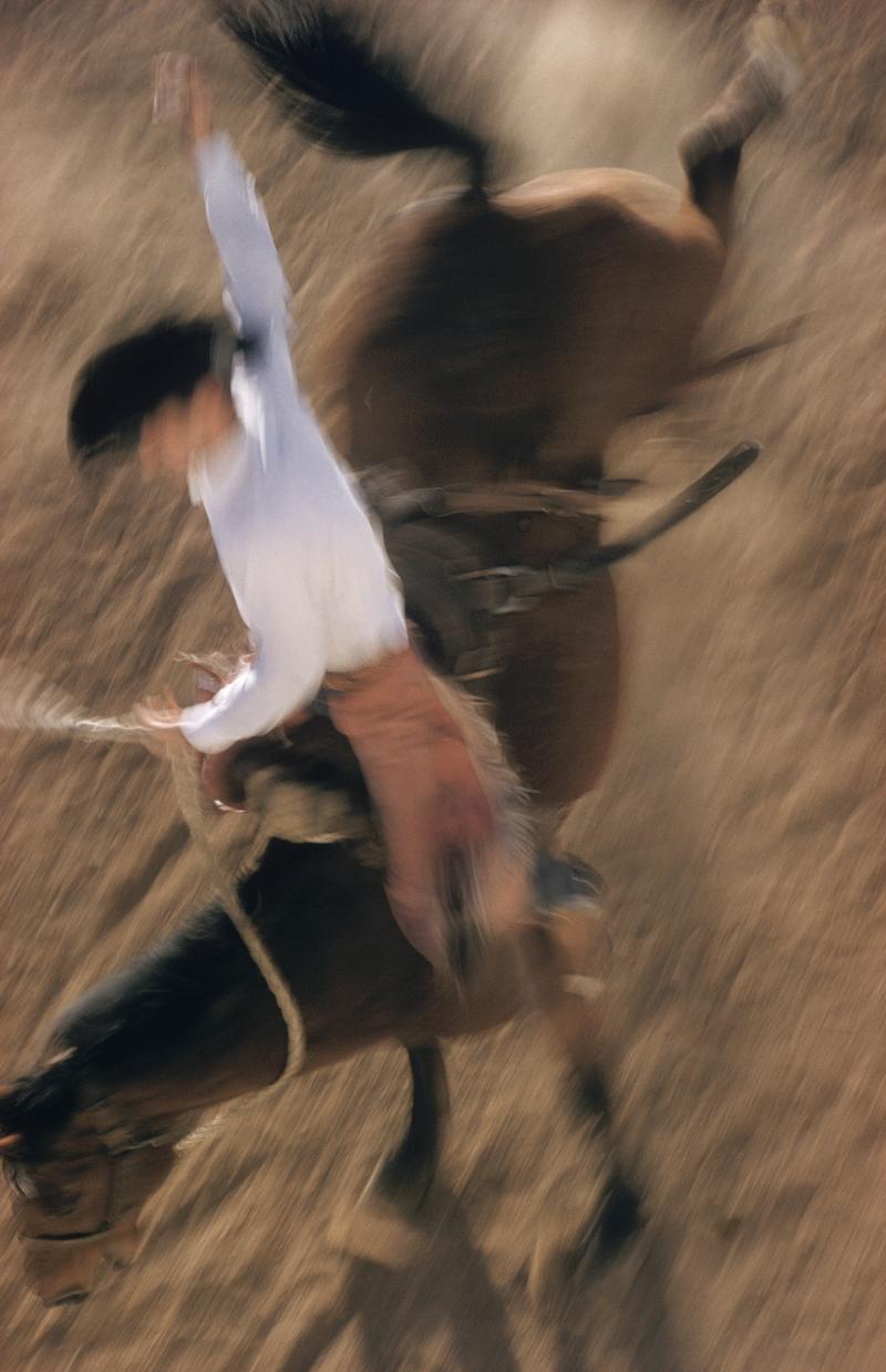 Ernst Haas Bronco Rider, Kalifornien, 1957 Courtesy Ernst Haas Estate © Ernst Haas/Getty Images