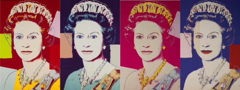 Warhol, Andy (Pittsburgh 1928 - 1987 New York), nach, "Queen Elisabeth"