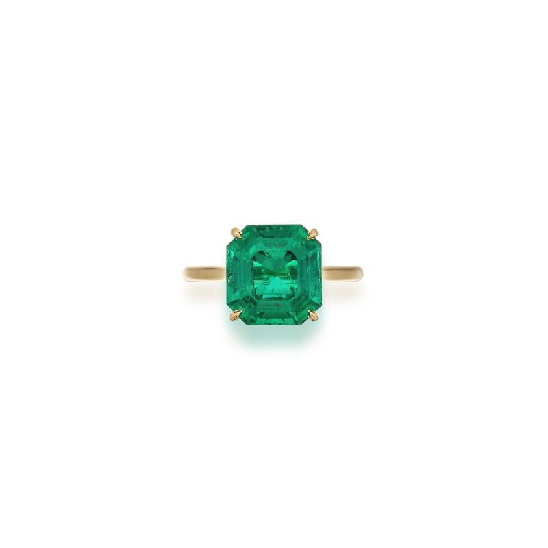 6.25 Carat Emerald Ring - Courtesy of Sotheby's