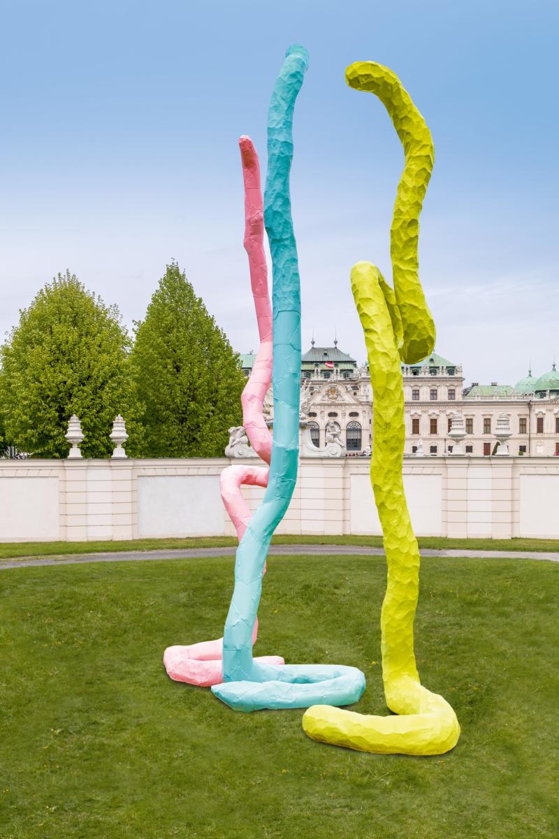 Franz West, Lips, 2012  Aluminium, Kunststoff, Epoxidharz, Glasfaserverstärker Verlassenschaft nach Franz West, ©Archiv Franz West  Foto: Johannes Stoll / Belvedere, Wien