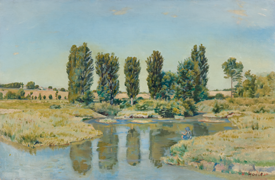 FERDINAND HODLER Les Petits-Lacs. Um 1878. CHF 300 000 / 500 000