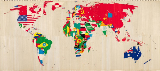 Alighiero Boetti  Mappa Monumental Item Estimate:  8,000,000 - 12,000,000 USD