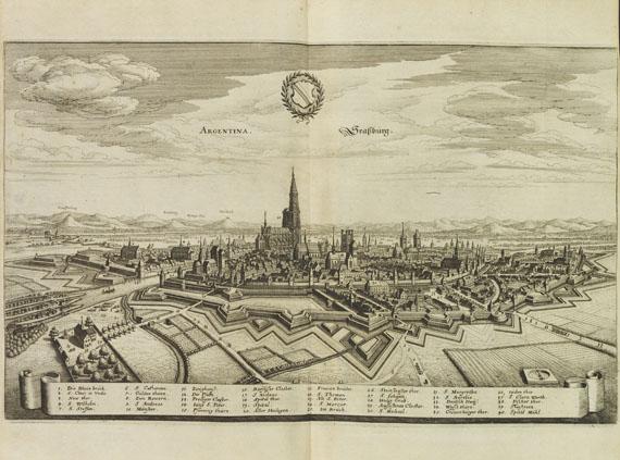 26 Matthäus Merian	 Topographia Germania, um 1642-1700. Schätzung: € 25.000 Ergebnis: € 60.000