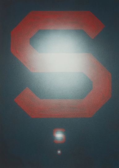 Ed Ruscha Diminishing Leak, 1989 (c) Ed Ruscha