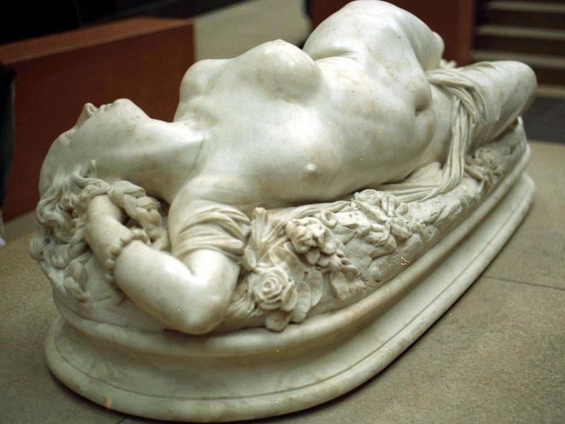 Auguste Clésinger Femme piquée par un serpent, 1847 (c) ynorrhodon.org