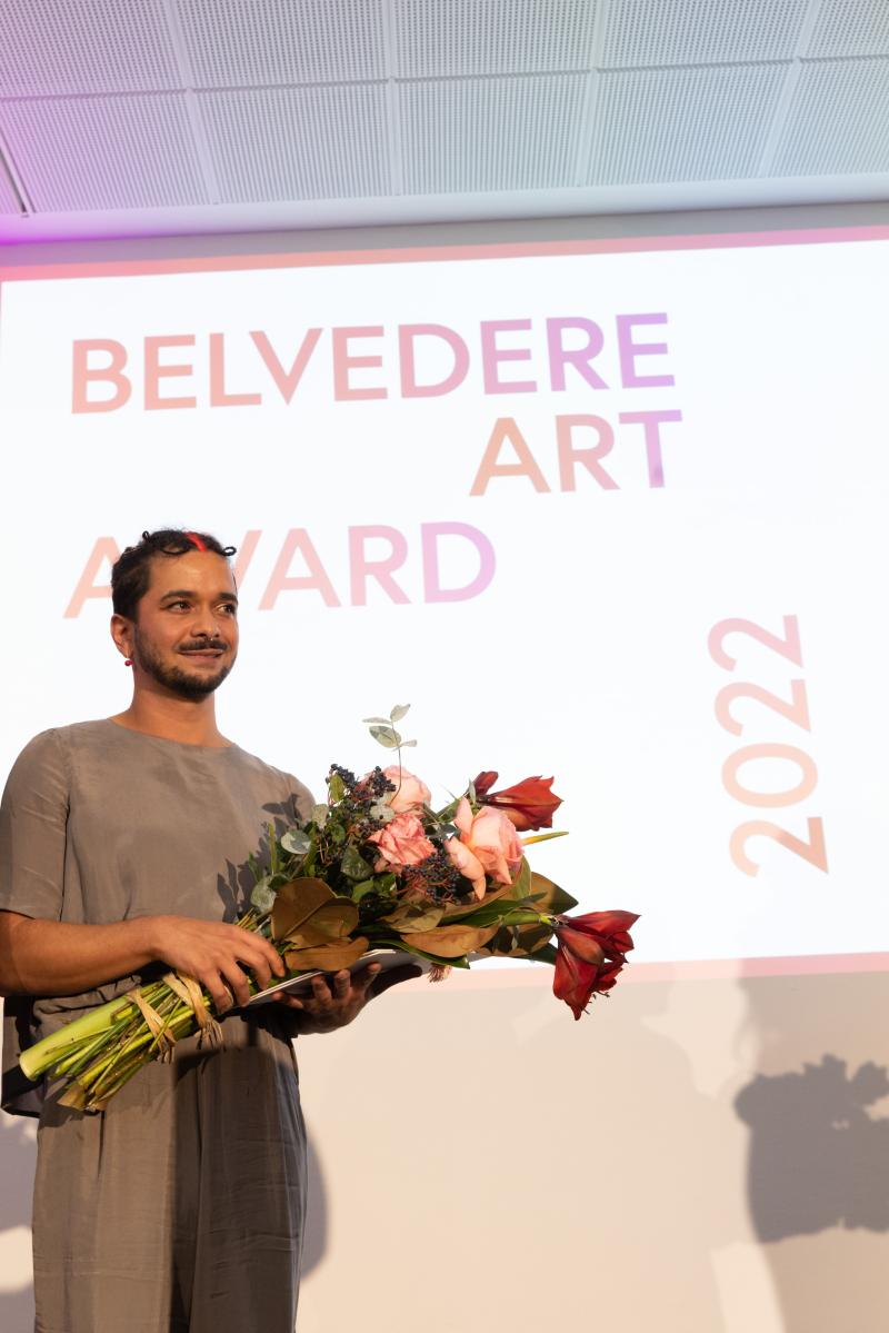 Belvedere Art Award 2022: Preisträger Robert Gabris  Foto: eSeL.at - Lorenz Seidler / Belvedere, Wien