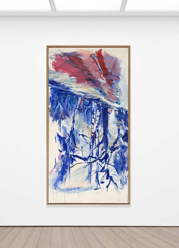 50 Georg Baselitz	 Waldweg, 1974. Öl auf Leinwand Schätzung: € 700.000 Ergebnis: € 1.345.000