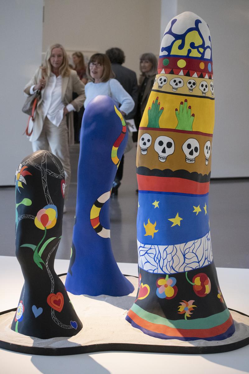 Ausstellungsansicht «Niki de Saint Phalle», Kunsthaus Zürich, 2022Foto © Caroline Minjolle, ZürichWerke © Niki Charitable Art Foundation, All rights reserved / 2022, ProLitteris, Zurich