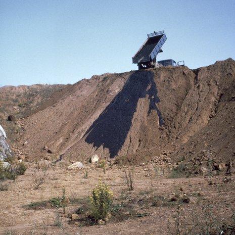 Robert Smithson Asphalt Rundown 1969 Italy