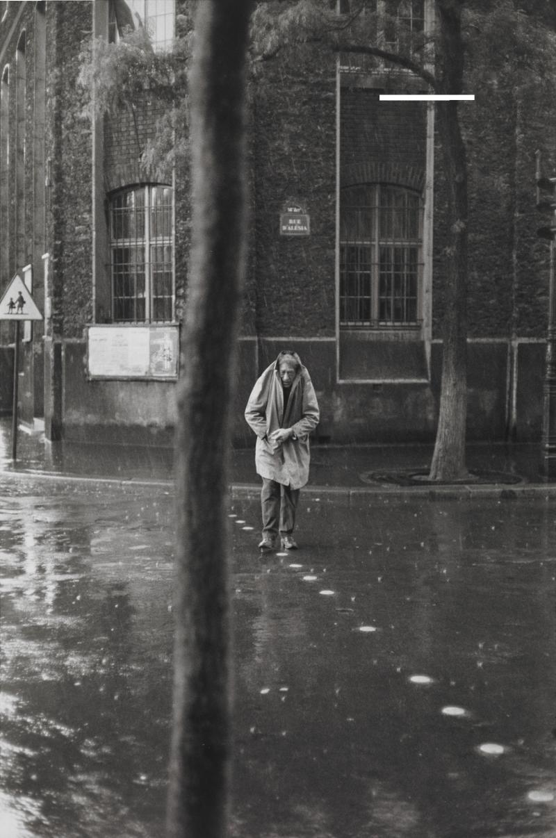 Henri Cartier-Bresson, Alberto Giacometti, 1961, Silbergelatinepapier, Saarlandmuseum – Moderne Galerie, Fotografische Sammlung, Reprofoto: Tom Gundelwein, © Fondation Henri Cartier-Bresson / Magnum Photos