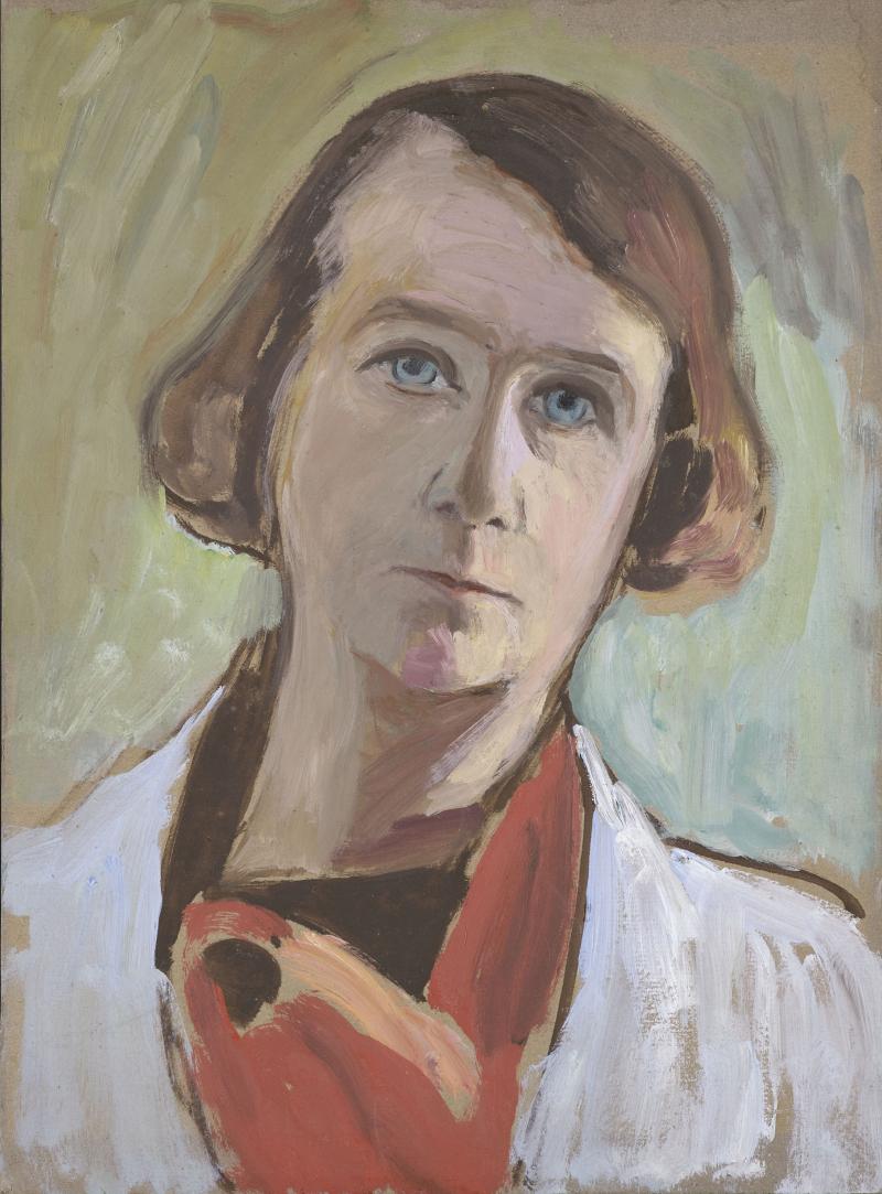 Gabriele Münter: Selbstbildnis, 1935, 1935 Gabriele Münter- und Johannes Eichner- Stiftung, München © VG Bild-Kunst, Bonn 2022