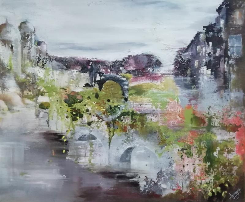 Soraya Heuer Le Pont, 50x60cm