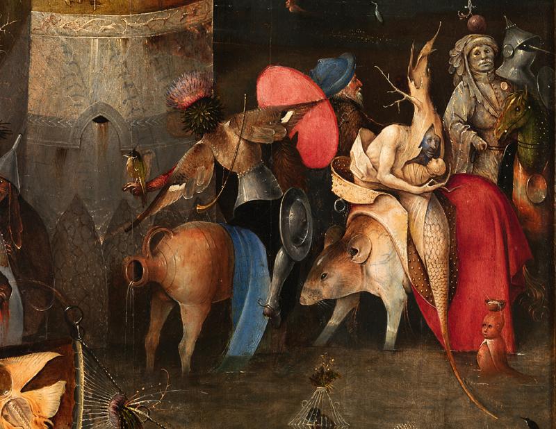 Jheronymus Bosch, San Giovanni Battista, 1495 circa, Olio su tavola, Madrid, Museo Lázaro Galdiano, © Museo Lázaro Galdiano, Madrid.