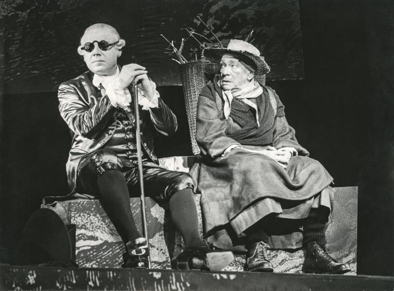 HARRY CRONER, Tilla Durieux und Ernst Ginsberg in Robespierre, 1963 © Akademie der Künste, Berlin, Tilla-Durieux-Archiv, Nr. 213_1, Foto: Akademie der Künste, Berlin, Tilla-Durieux-Archiv, Nr. 213_1 © Stiftung Stadtmuseum Berlin