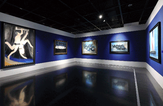 Installation views of André Brasilier, Eternal Moment! at the Seoul Arts Center