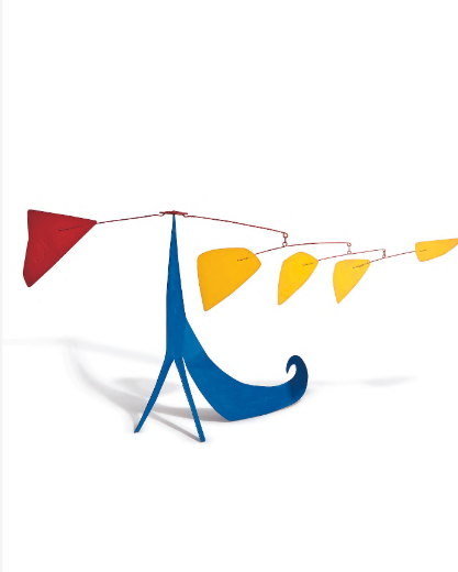 Alexander Calder Curly Blue Tail 1967 (c) PHOTO COURTESY OF GALERIE VON VERTES