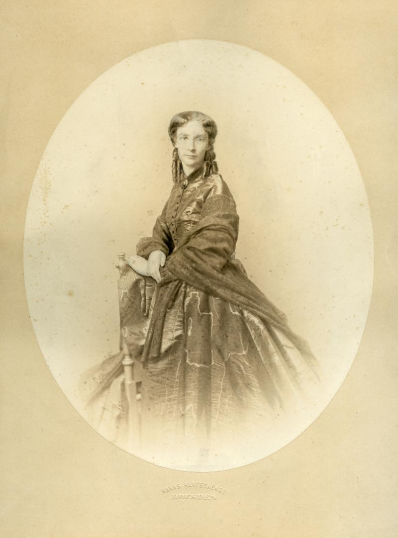 Cosima Wagner, Hanns Hanfstaengl, um 1860, erworben 2022 © Nationalarchiv der Richard-Wagner-Stiftung, Bayreuth