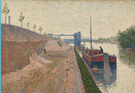 Paul Signac, Quai de Clichy, Gray Weather, 188, Private collection