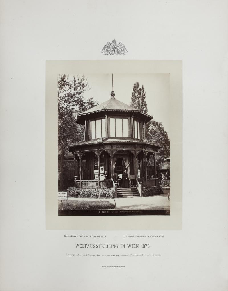 Pavillon der Photographen-Association, 1873  © Technisches Museum Wien/Archiv