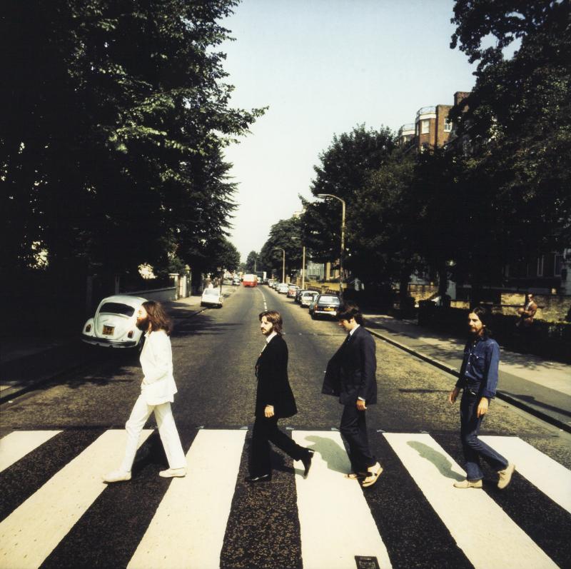 Iain Macmillan Abbey Road Cover Shooting, Outtake, London 1969 © Iain MacMillan