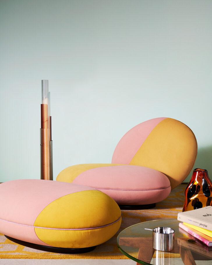 Gal Gaon Macaroon Armchair and Pouf Ph Filippo Pincolini (c) Gal Gaon