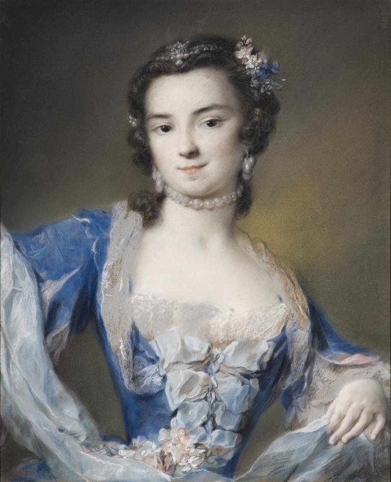 Rosalba Carriera, Die Tänzerin Barbara Campanini, genannt Barbarina, 1739 Pastell auf Papier © Gemäldegalerie Alte Meister, Staatliche Kunstsammlungen Dresden, Foto: Elke Estel/ Hans-Peter Klut