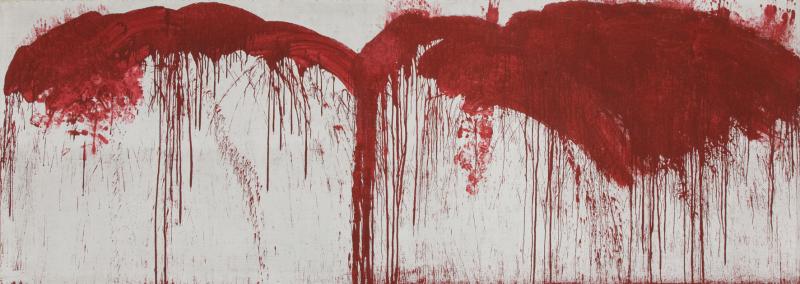 Hermann Nitsch, Ohne Titel, 1983  Dauerleihgabe aus Privatbesitz  Foto: Belvedere, Wien