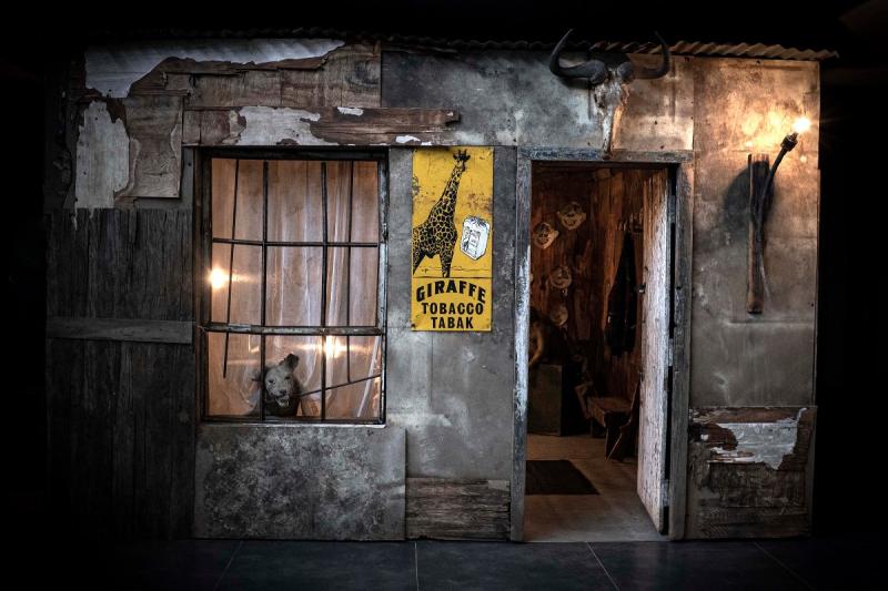 Shack at Inside Out Centre for the Arts Johannesburg South Africa, 2022 © courtesy Roger Ballen