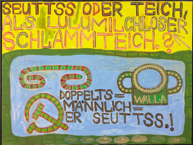 August Walla SEUTTS ODER TEICH (1990)