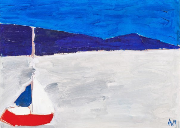 Nicolas de Staël  Marine  1954 Oil on canvas 60 x 81 cm | 23.6 x 31.9 in