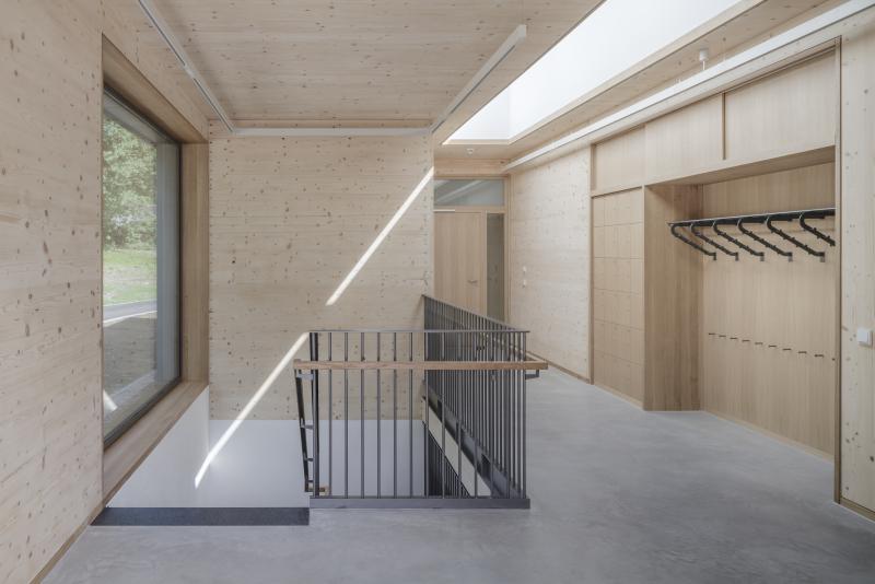 Franz Marc Museum – BLAU RAUM, Innenansicht Architektur: Wolfgang Kortüm, g41 Architekten mit Christian Benoit, Kalckhoff Benoit Landschaftsarchitekten Foto: Florian Holzherr