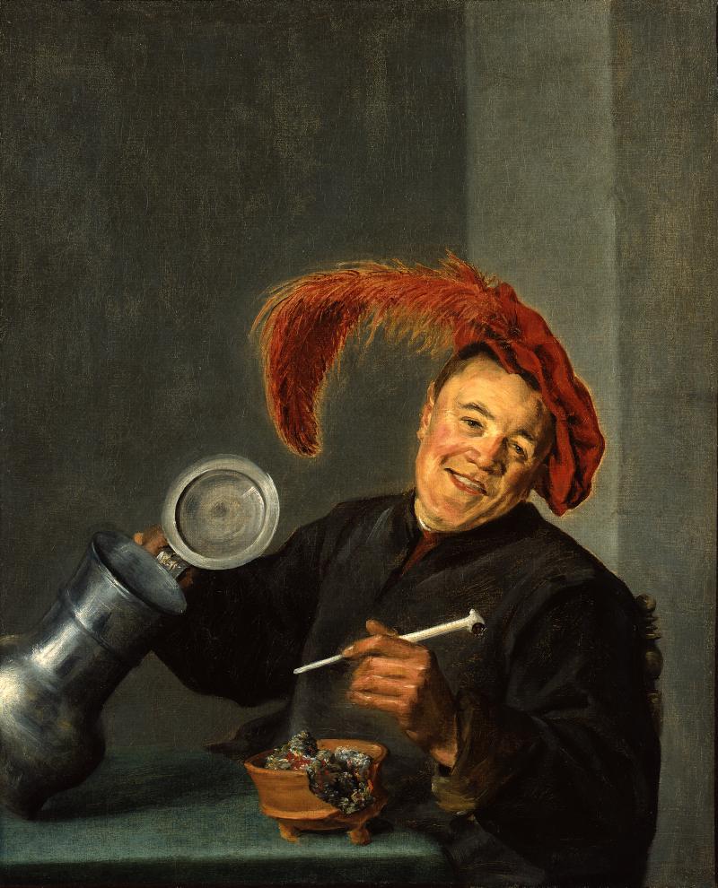 Judith Leyster: Lustiger Zecher, um 1630 Staatliche Museen zu Berlin, Gemäldegalerie © Staatliche Museen zu Berlin, Gemäldegalerie / Jörg P. Anders; Public Domain Mark 1.0